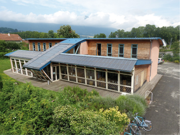 Maison des nergies  Centre de formation - ASDER  Chambry (73) - Fonctionnement  100% Energies renouvelables.